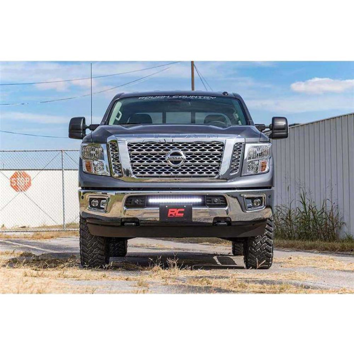 Suspension Lift Kit, Rough Country Titan XD Lift 3 Inch, Nissan Titan 2016 - Present - EDK.ro