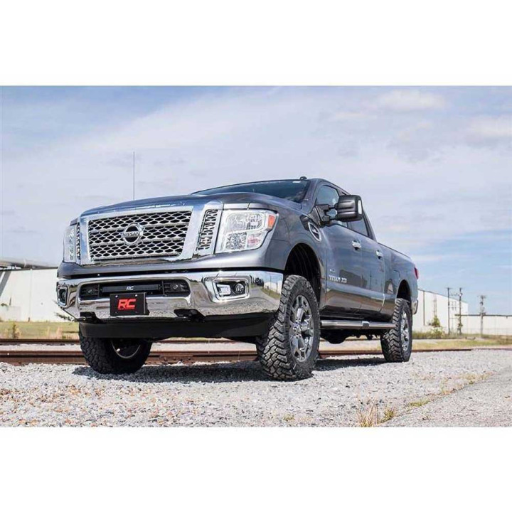 Kit Suspensie de Ridicare, Rough Country Titan XD Lift 3 Inch, Nissan Titan 2016 - 2024 - EDK.ro