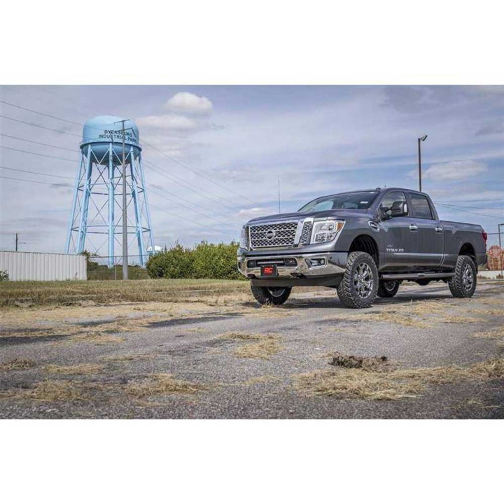 Suspension Lift Kit, Rough Country Titan XD Lift 3 Inch, Nissan Titan 2016 - Present - EDK.ro