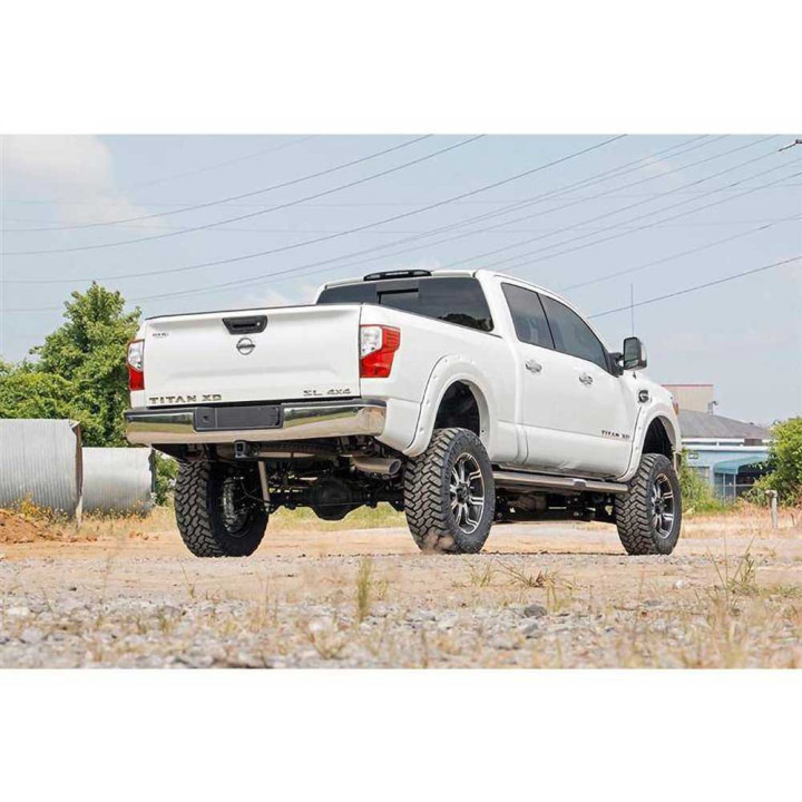 Suspension Lift Kit, Rough Country Titan XD Lift 6 Inch, Nissan Titan 2016 - 2024 - EDK.ro
