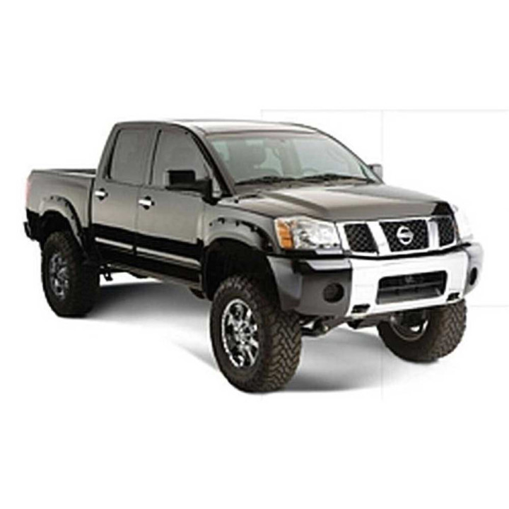 Front and Rear Fender Flares, Husky Liners Pocket Style, Nissan Titan 2016 - Present - EDK.ro