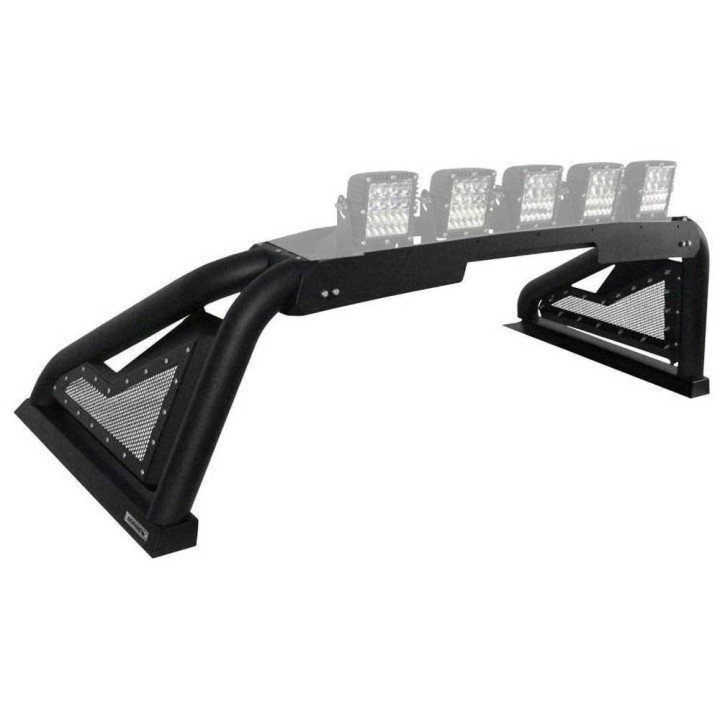 Rollbar Inox, Go Rhino Sport Bar 2.0 cu Lumină Rabatabilă Electric - EDK.ro