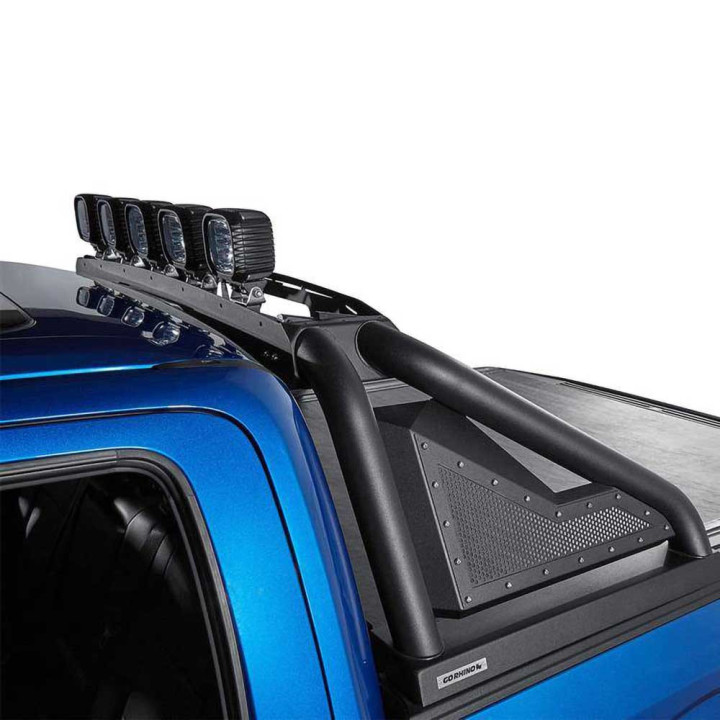 Stainless Steel Rollbar, Go Rhino Sport Bar 2.0 with Power Actuated Retractable Light - EDK.ro