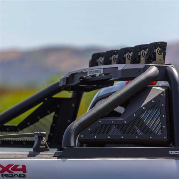 Stainless Steel Rollbar, Go Rhino Sport Bar 2.0 with Power Actuated Retractable Light - EDK.ro