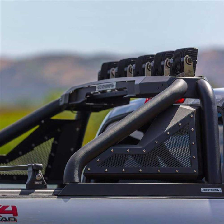 Stainless Steel Rollbar, Go Rhino Sport Bar 2.0 with Power Actuated Retractable Light - EDK.ro