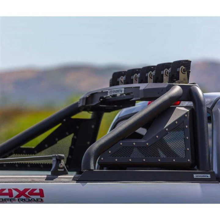 Stainless Steel Rollbar, Go Rhino Sport Bar 2.0 with Power Actuated Retractable Light - EDK.ro