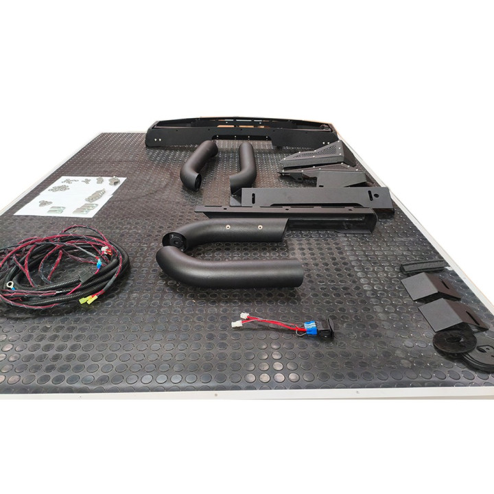 Rollbar Inox, Go Rhino Sport Bar 2.0 cu Lumină Rabatabilă Electric - EDK.ro