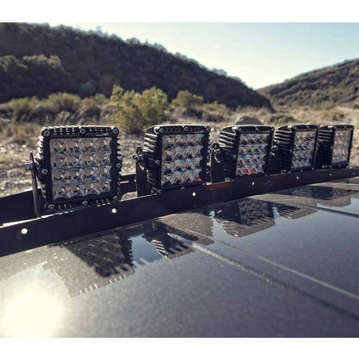 Rollbar Inox, Go Rhino Sport Bar 2.0 cu Lumină Rabatabilă Electric - EDK.ro