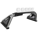 Stainless Steel Rollbar, Go Rhino Sport Bar 2.0 with Power Actuated Retractable Light