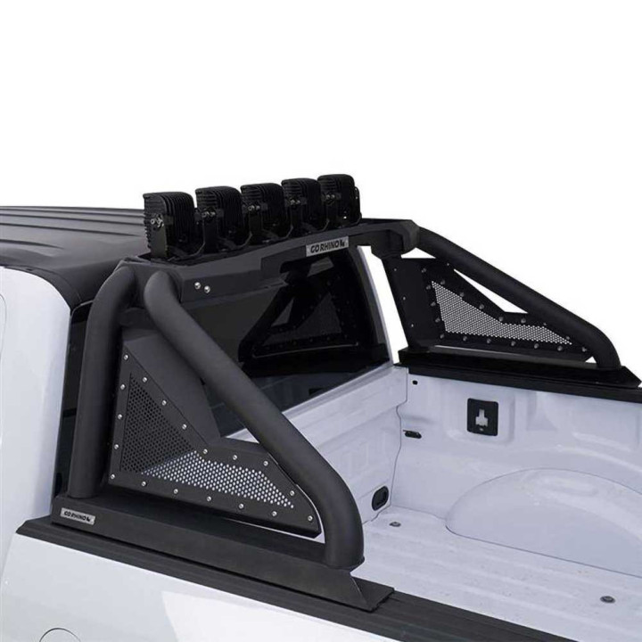Stainless Steel Rollbar, Go Rhino Sport Bar 2.0 with Power Actuated Retractable Light - EDK.ro
