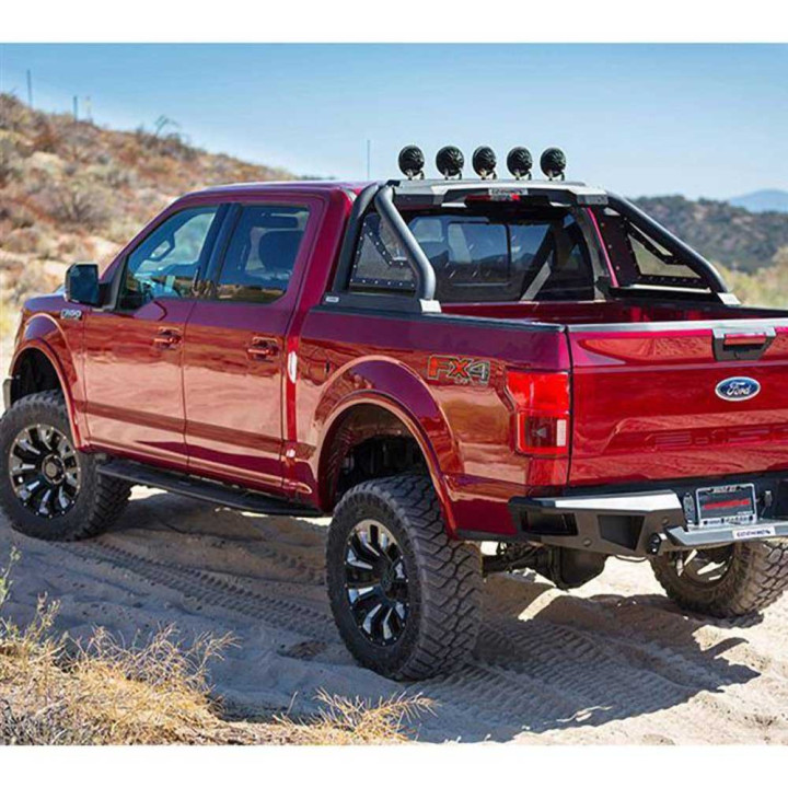 Stainless Steel Rollbar, Go Rhino Sport Bar 2.0 with Power Actuated Retractable Light - EDK.ro