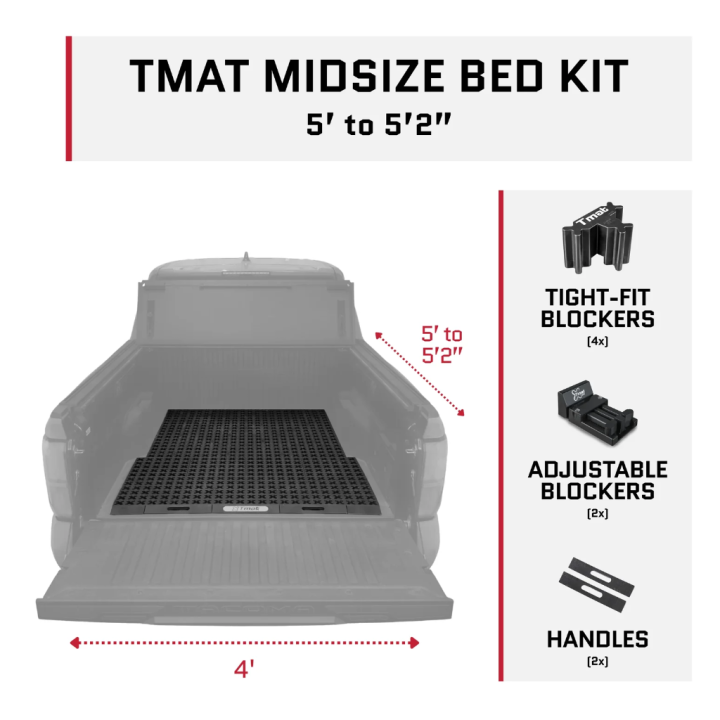 Load Bed Mat, TMat Slide Out Mat 5' - 5'2" - EDK.ro