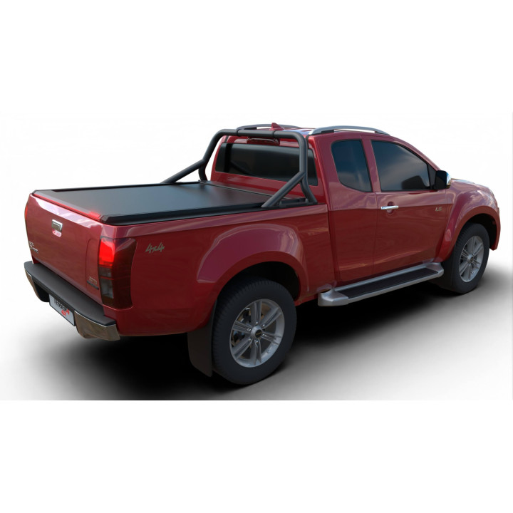 Electronically Assisted Roll Top Tonneau Bed Cover, Tessera 4x4 Roll+, Isuzu D-Max Extra Cab 2012 - 2020 - EDK.ro