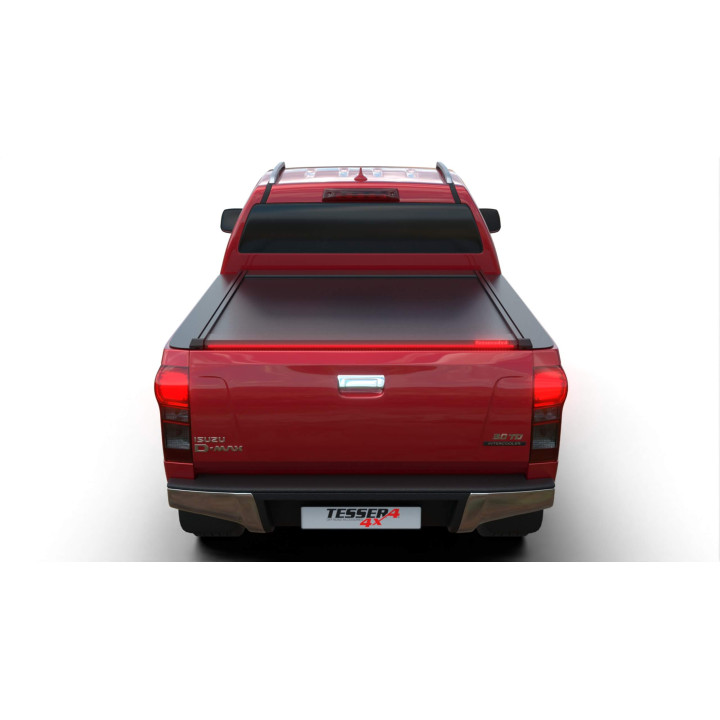 Electronically Assisted Roll Top Tonneau Bed Cover, Tessera 4x4 Roll+, Isuzu D-Max Extra Cab 2012 - 2020 - EDK.ro