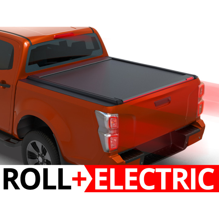 Închidere de Benă Tip Rulou Electric, Tessera 4x4 Roll+, Isuzu D-Max Cabină Dublă 2021 - Prezent - EDK.ro