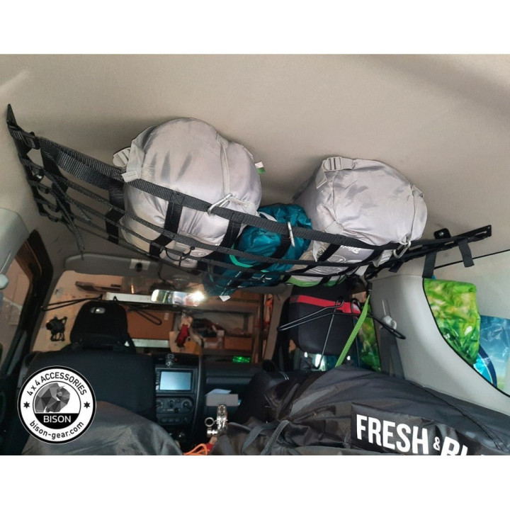 Ceiling Net with Mounts, Bison Gear, Suzuki Jimny 1998 - 2018 - EDK.ro