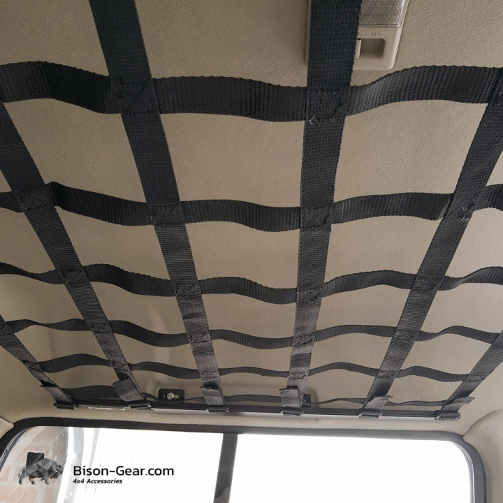 Plasă de Tavan cu Suporturi, Bison Gear, Suzuki Jimny 1998 - 2018 - EDK.ro