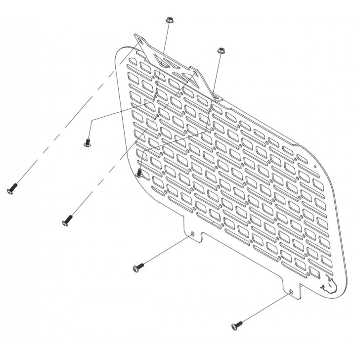 Right Internal MOLLE Panel, Bison Gear, Suzuki Jimny 2018 - Present - EDK.ro