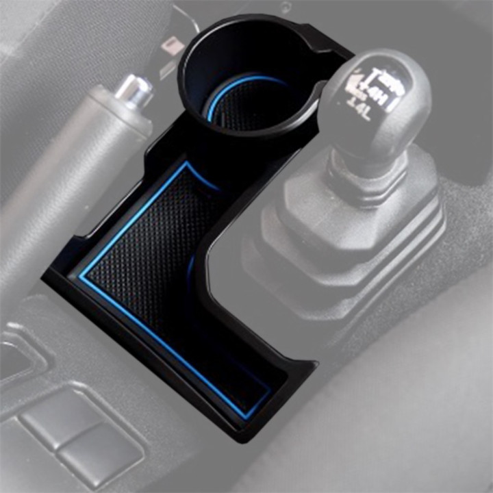 Center Console Storage Tray with Cup Holder, OFD automatic transmission, Suzuki Jimny 2018 - Present - EDK.ro