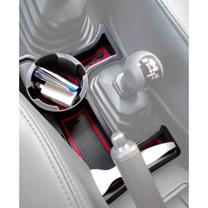 Comandă de Depozitare în Consola Centrală cu Suport pentru Pahare Transmisie Manuală, OFD manual transmission, Suzuki Jimny 2018