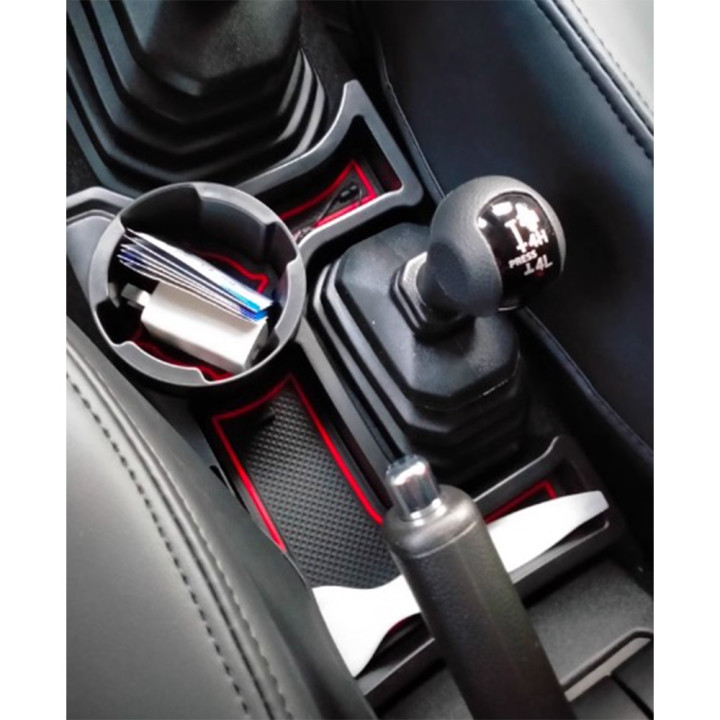 Comandă de Depozitare în Consola Centrală cu Suport pentru Pahare Transmisie Manuală, OFD manual transmission, Suzuki Jimny 2018