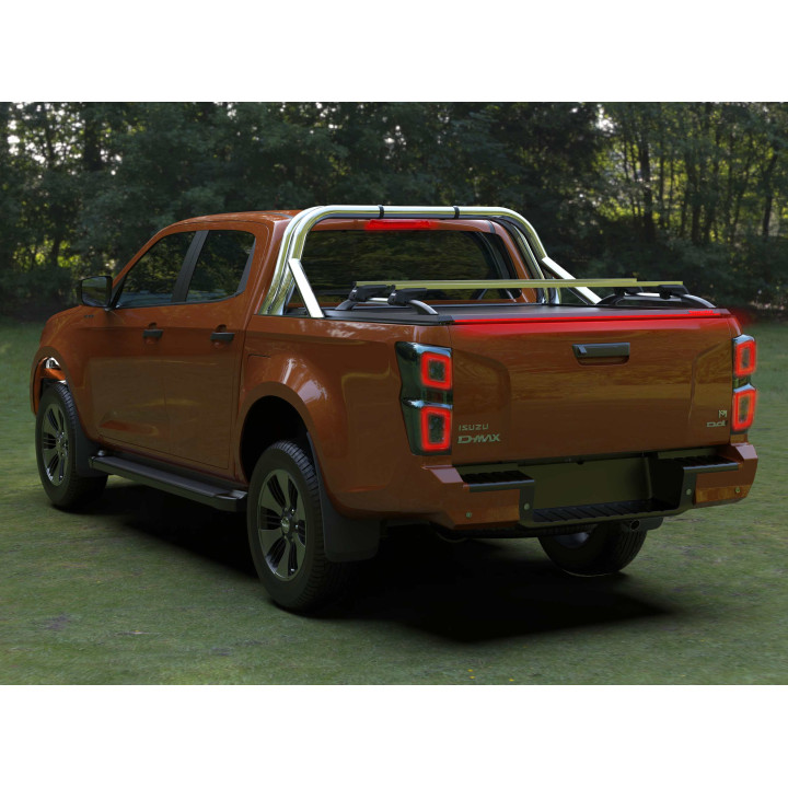 Electronically Assisted Roll Top Tonneau Bed Cover, Tessera 4x4 Roll+, Isuzu D-Max Double Cab 2021 - Present - EDK.ro