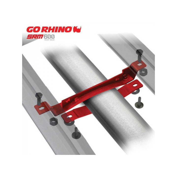 Portbagaj de Plafon Tubular Tip Coș cu Suporturi, Go Rhino SRM600 55 Inch, Suzuki Jimny 2018 - Prezent - EDK.ro