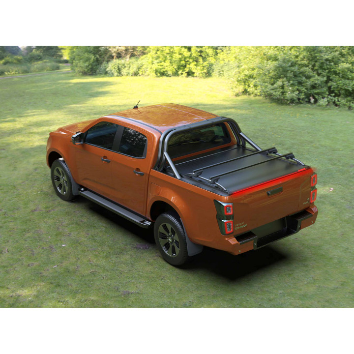 Electronically Assisted Roll Top Tonneau Bed Cover, Tessera 4x4 Roll+, Isuzu D-Max Double Cab 2021 - Present - EDK.ro