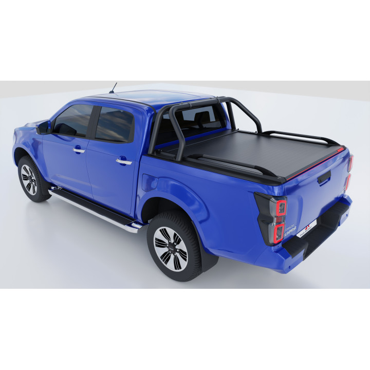 Electronically Assisted Roll Top Tonneau Bed Cover, Tessera 4x4 Roll+, Isuzu D-Max Double Cab 2021 - Present - EDK.ro