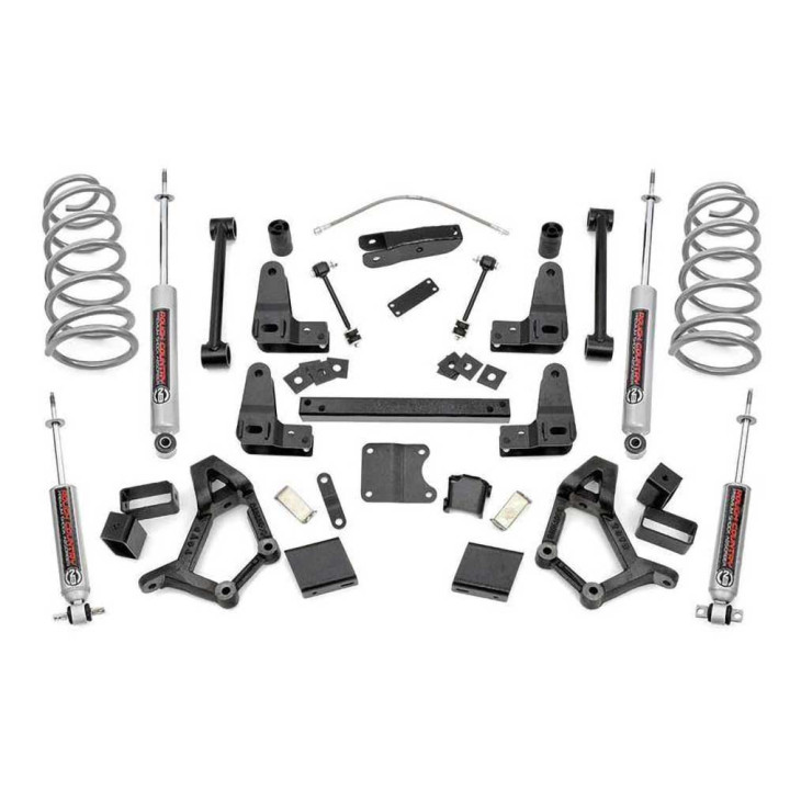 Suspension Lift Kit, Rough Country Lift 4-5 Inch, Toyota 4Runner 1990 - 1995 - EDK.ro