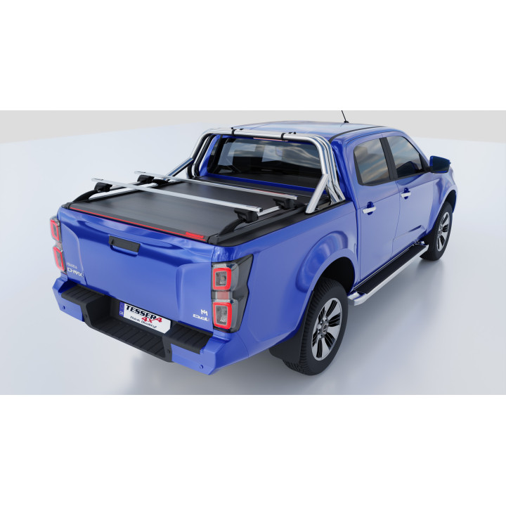 Electronically Assisted Roll Top Tonneau Bed Cover, Tessera 4x4 Roll+, Isuzu D-Max Double Cab 2021 - Present - EDK.ro