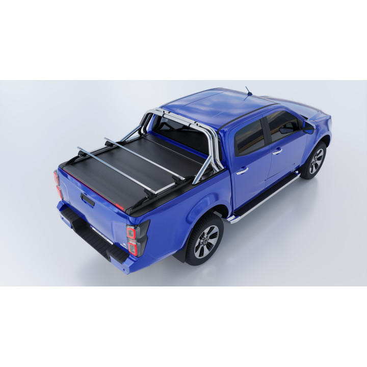 Electronically Assisted Roll Top Tonneau Bed Cover, Tessera 4x4 Roll+, Isuzu D-Max Double Cab 2021 - Present - EDK.ro