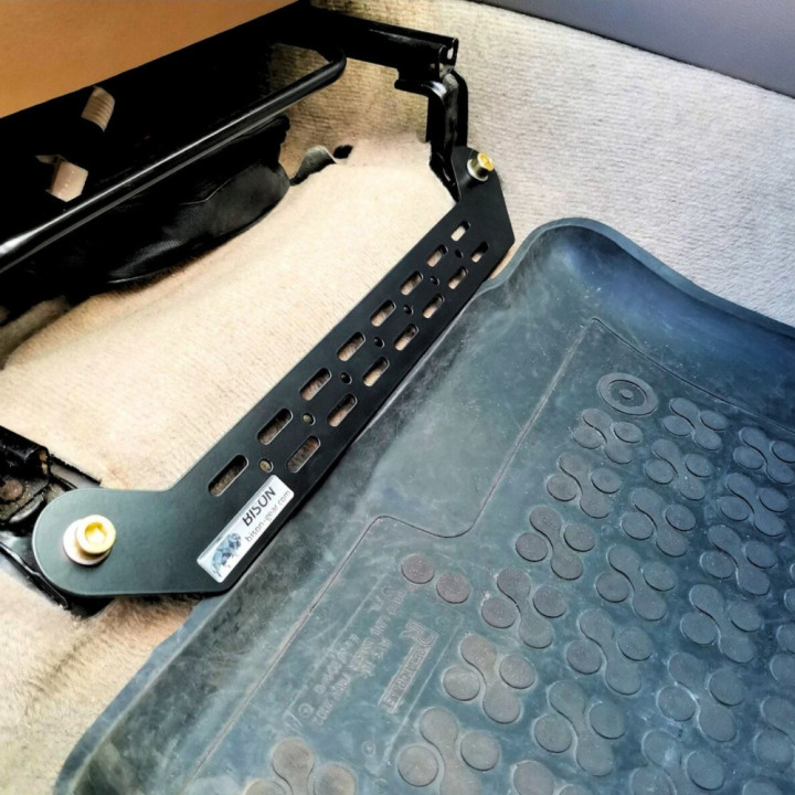 Under the Seat Accessories Bracket, Bison Gear, Toyota 4Runner 2003 - 2009, Toyota FJ Cruiser 2006 - 2010, Toyota Land Cruiser 2