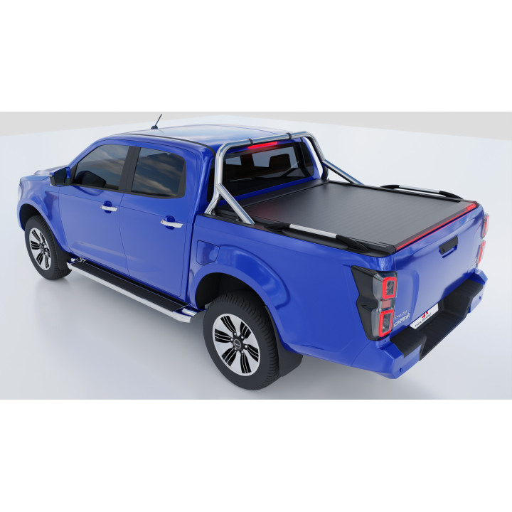 Electronically Assisted Roll Top Tonneau Bed Cover, Tessera 4x4 Roll+, Isuzu D-Max Double Cab 2021 - Present - EDK.ro