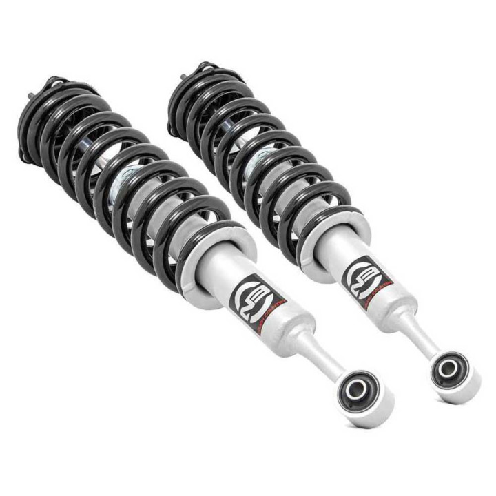 Front Coilover Struts, Rough Country N3 Premium Lift 2 Inch, Toyota 4Runner / FJ Cruiser / Tacoma 2003 - 2023 - EDK.ro