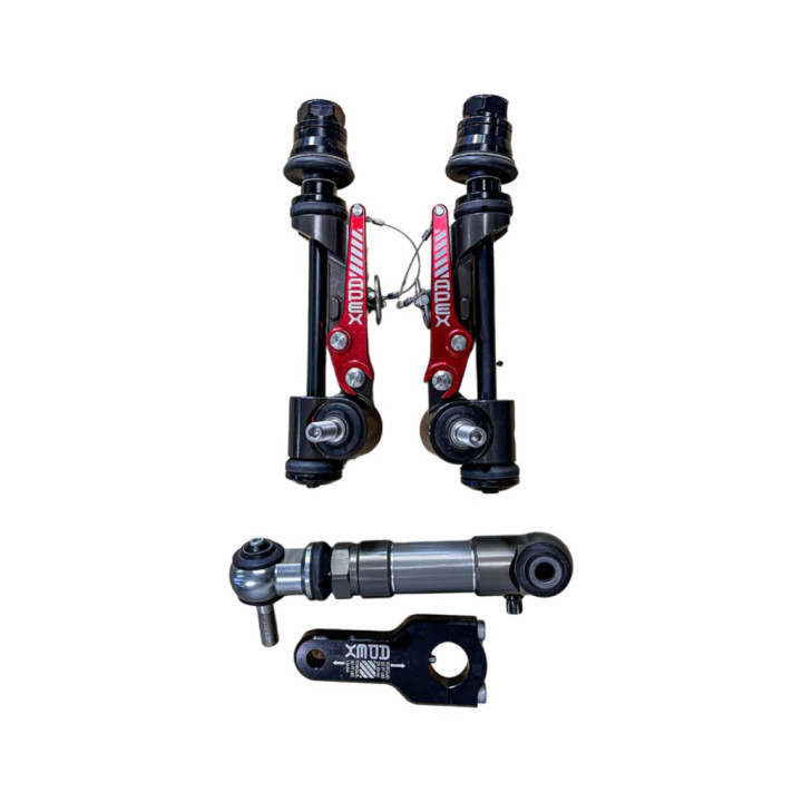 Bielete Bară Antiruliu Față cu Deconectare Rapidă M14x2.0, Apex KwikLynx, Toyota 4Runner 2003 - 2024, Toyota FJ Cruiser 2006 - 2