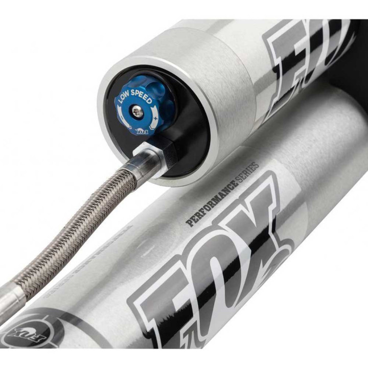 Rear Nitro Shock Absorber, FOX Factory Performance 2.0 IFP Reservoir Adjustable LSC Lift 2-3 Inch, Toyota 4Runner 2003 - 2024, T