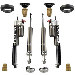 Leveling Lift Kit with Falcon Sport Tow/haul Shock Absorbers, TeraFlex Lift 0-2 Inch, Toyota 4Runner 2003 - 2024, Toyota Land Cr