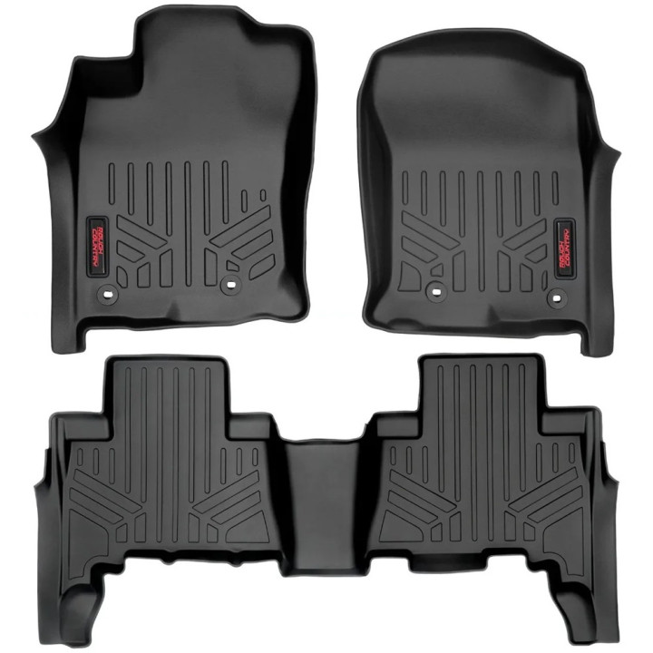 Front and Rear Floor Mats, Rough Country, Toyota 4Runner 2010 - 2024 - EDK.ro