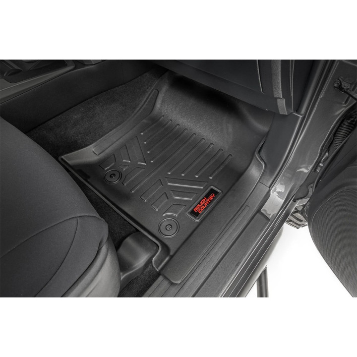 Front and Rear Floor Mats, Rough Country, Toyota 4Runner 2010 - 2024 - EDK.ro