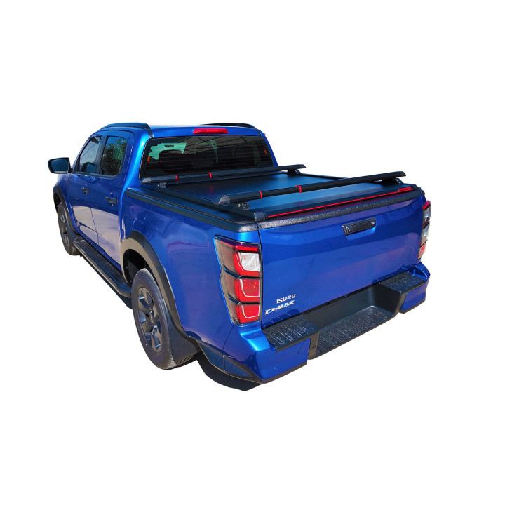 Electronically Assisted Roll Top Tonneau Bed Cover, Tessera 4x4 Roll+, Isuzu D-Max Double Cab 2021 - Present - EDK.ro