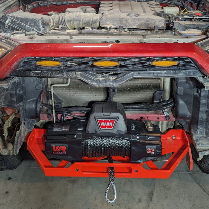 Winch Mount, Bison Gear, Toyota 4Runner 2010 - 2024 - EDK.ro