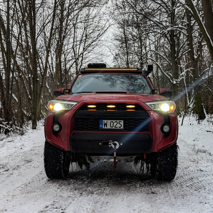 Winch Mount, Bison Gear, Toyota 4Runner 2010 - 2024 - EDK.ro