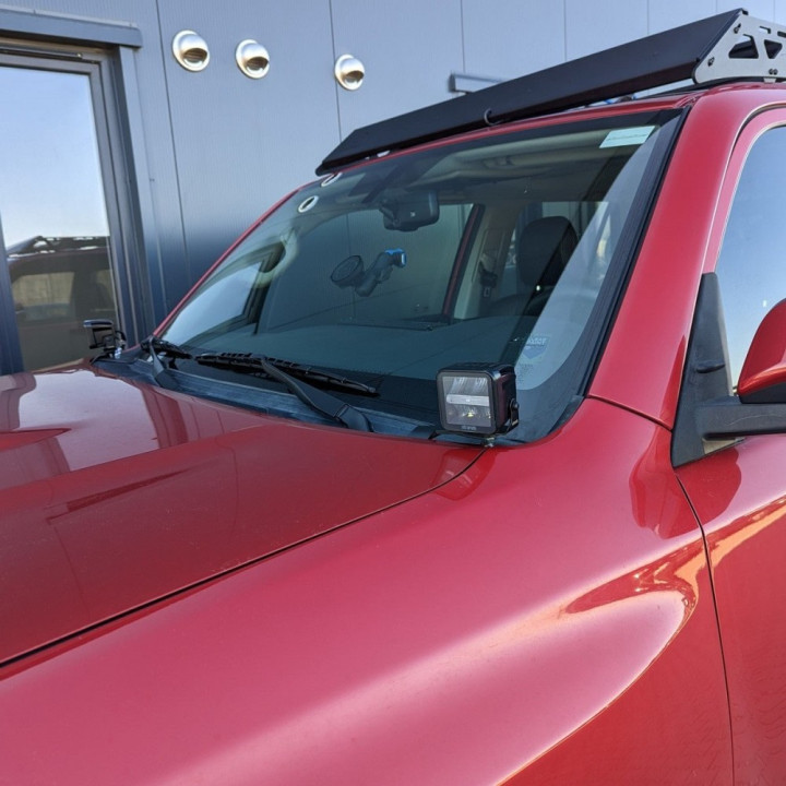 Kit de Integrare Proiectoare LED Omologate, Bison Gear Ditch light brackets, Toyota 4Runner 2010 - 2024 - EDK.ro