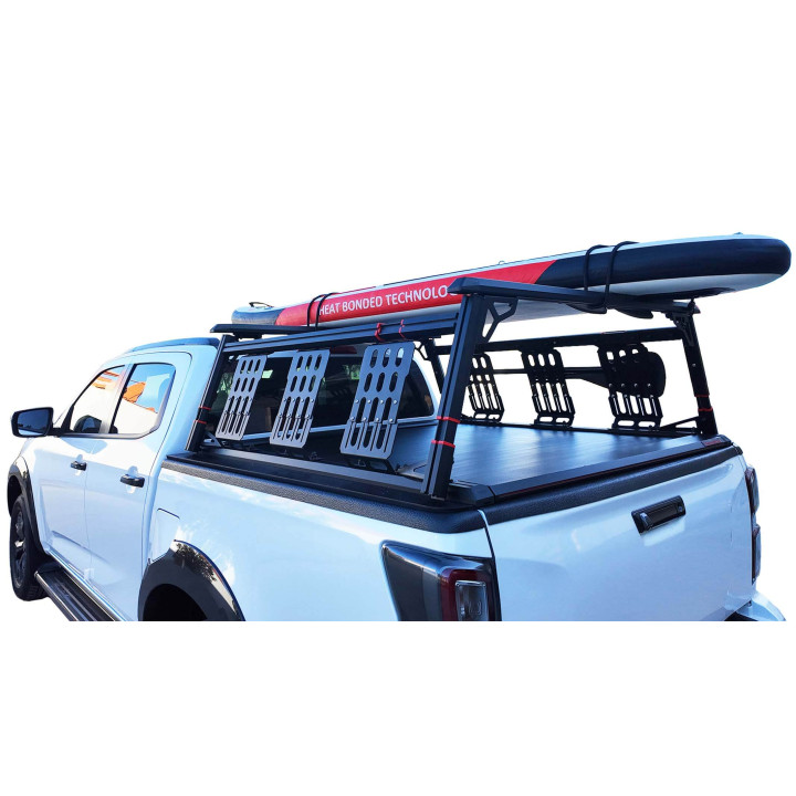 Electronically Assisted Roll Top Tonneau Bed Cover, Tessera 4x4 Roll+, Isuzu D-Max Double Cab 2021 - Present - EDK.ro