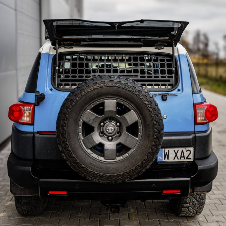 Back Window MOLLE Panel, Bison Gear, Toyota FJ Cruiser 2006 - 2023 - EDK.ro