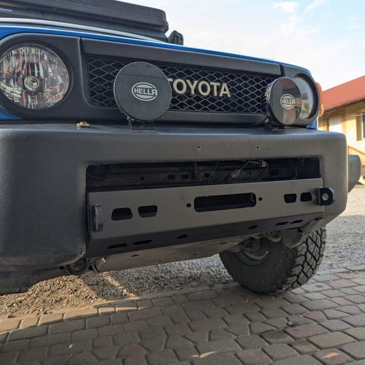 Winch Plate, Bison Gear, Toyota FJ Cruiser 2006 - 2023 - EDK.ro