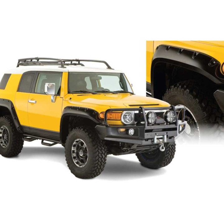 Front and Rear Fender Flares, Husky Liners Pocket Style, Toyota FJ Cruiser 2006 - 2023 - EDK.ro