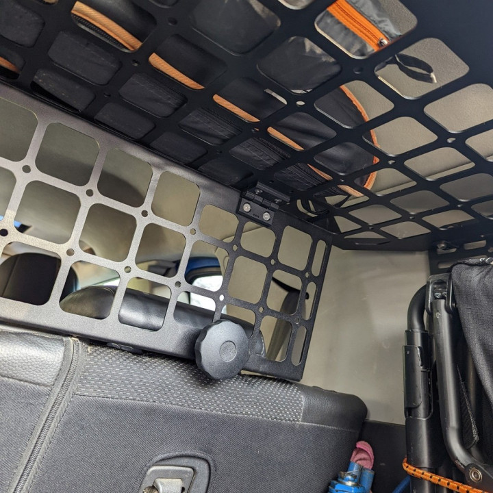 Movable Cargo Barrier, Bison Gear, Toyota FJ Cruiser 2006 - 2023 - EDK.ro