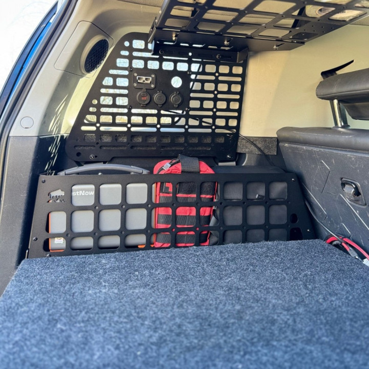 Left Cargo Basket, Bison Gear, Toyota FJ Cruiser 2006 - 2023 - EDK.ro